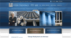 Desktop Screenshot of chicagoemploymentlawyer.net