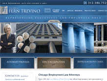 Tablet Screenshot of chicagoemploymentlawyer.net
